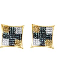 0.90CTW DIAMOND MICRO PAVE EARRING
