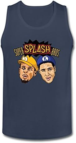 TSQK9W Splash Brothers Pure Print Vest Tank Tops for Men