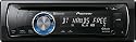 Pioneer DEHP6100BT CD Receiver with LCD Display USB Direct Control for iPod and Built-In Bluetooth