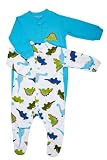 BabySafe Babywear 2Pk Boys Fashion Sleepsuit (Size 0-3 months) Baby clothes - Great Gift