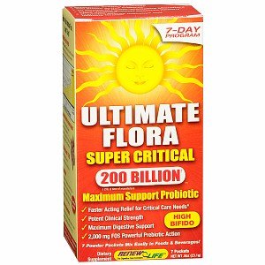 ReNew Life Extra Care Ultimate Flora Super Critical, 200 Billion, 7 Packets