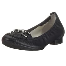 H&Ouml;GL Made with CRYSTALLIZED - Swarovski Elements 71010400100, Damen Ballerinas, schwarz, (schwarz 100)