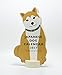 Japanese Shiba-inu Dog 2017 Die-cut Desktop Calendar