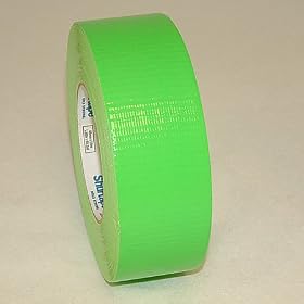 Shurtape PC-619 Fluorescent Duct Tape: 2 in. x 60 yds. (Fluorescent Green)
