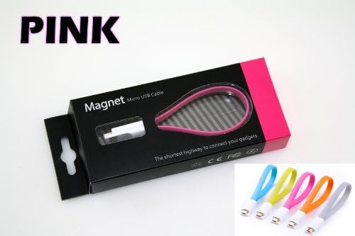 Micro USB Cable for Sony Xperia ZR - VojoTech Magnet Micro USB Cable Pink