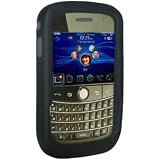 Amzer Silicone Skin Jelly Case for BlackBerry Curve 8520 Gemini - Jet Black