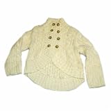 Jean Bourget - Ecru double breasted sweater