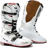 TCX_OXTAR MOTORCYCLE BOOTS COMBAT WHITE