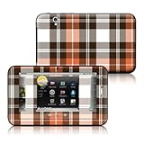 Copper Plaid Design Protective Skin Decal Sticker for Dell Streak 7 Android ....