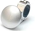 Hooshion Vehicle Car Steering Wheel Suicide Spinner Knob Power Ball (Silver)