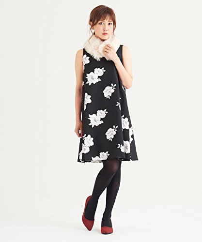 (マジェスティックレゴン) MAJESTIC LEGON 【Ray10月号掲載】BIGフラワーノースリワンピース