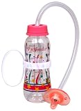 Savi Baby Pacifeeder Hands-free Baby Bottle, Pink