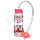 Savi Baby Pacifeeder Hands-free Baby Bottle, Pink by
