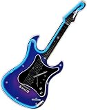 Guitar Mania - Guitar Shape Blue Neon Clock (5 Stars Online Store - Ezshoponline, Inc.)