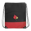 Louisville Cardinals Backpack Bag Drawstring Red University of Louisville Draw String Back Pack - For Boys Girls Students or Adults