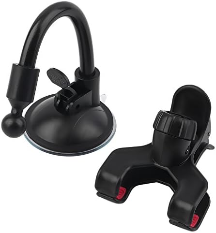 FXWOOD, New Universal 360 Rotating Gooseneck Shape Soft Tube Suction Car Holder Double V Clip hot selling, holder05