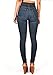 Vibrant Women’s Denim Skinny Jeans – Super Stretch High Waisted Classic Casual Slim Fit Pants VP88 DStone 3