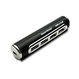 4 Port USB 2.0 Travel Hub Aluminum with Power Adapter