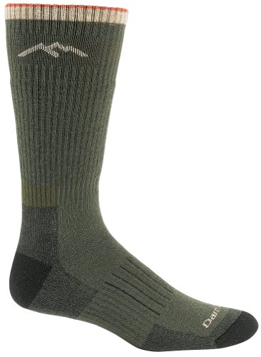 Darn Tough 1464 Scent Lok Hunting Full Cushion Boot Socks (Large, Forest)