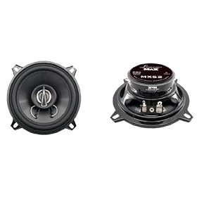 Lanzar - MX52; 5.25'' 140 Watts 2 Way Coaxial Speakers