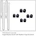 MEKO(TM) 4 Pcs [0.22-inch Rubber Tip Series] 5.5