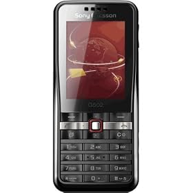 Sony Ericsson G502 Sim Free Mobile Phone - Black