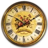 CAF��� DES ROSES CLOCK - 12