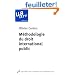 M�thodologie du droit international public