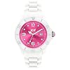 Ice-Watch Ice-White Sili Pink Unisex Armbanduhr Medium SI.WP.U.S.10