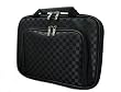 CaseCrown Premium Double Memory Foam Netbook Pouch Case with Front Pocket - Check style
