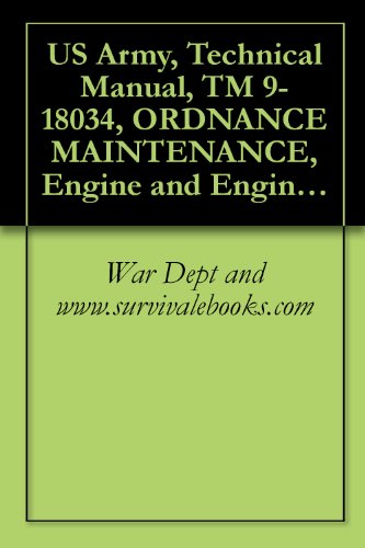 US Army, Technical Manual, TM 9-18034, ORDNANCE MAINTENANCE, Engine and Engine Accessories For 1/4-Ton 4x4 Truck, (Willys-Overland Model MB and Ford Model GPW), 1944