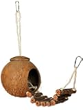 Prevue Hendryx 62801 Naturals Coco Hideaway with Ladder Bird Toy