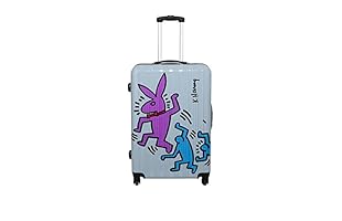 Keith Haring Trolley rígido    58  cm (Plata)