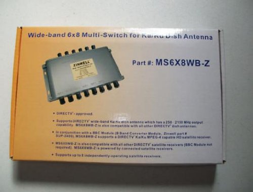 Zinwell Direct TV Wb68 Mutiswitch 6x8