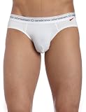 Andrew Christian Men's Almost Naked Brief,White,Medium
