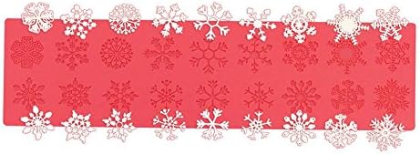 Snowflakes Decorating Tools Cake Lace Mat Silicone Decoration Mat for Fondant Art Kitchenware AK-LSM-02