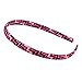 Candygirl 1cm Headbands with Aztec Flower Star Bow Fabric Covered Value Pack (aztec)