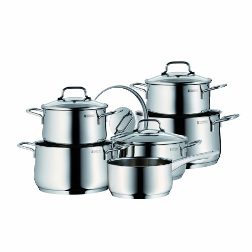 WMF 730066380 Kochgeschirr-Set 6-teilig Collier 