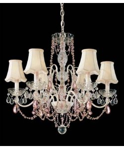 Schonbek 1846LA A La Mode 6 Light Single Tier Chandelier in Cream with Light Amethyst crystal 41hEva2swnL Schonbek 1846LA A La Mode 6 Light Single Tier Chandelier in Cream with Light Amethyst crystal