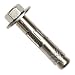 Wej-It HSA5821 Bolt Brick Sleeve Anchor, Steel, Meets ASTM B633 Specifications, 5/8" Diameter, 2-1/4" Length 5/8" - 11 Threads, Pack Of 25