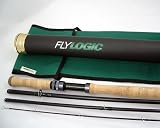 Fly Logic Dec Hogan Spey Double Handed Fly Fishing Rod FLO+ 1409/4 14' #9 Weight 4 Piece Speyrod with Tube and Sock