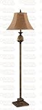 Set of 2 Floor Lamps with Pineapple Accents in Antique Gold Finish Review