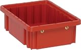 Quantum Storage Systems DG91035RD Dividable Grid Container 10-7/8-Inch Long by 8-1/4-Inch Wide by 3-1/2-Inch High, Red, 20-Pack
