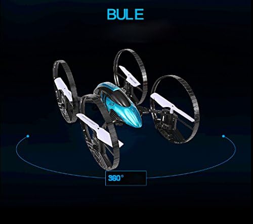 Geamazon JJRC H3-2 Air Ground Airphibian 2.4G 4-Ch RC Quadcopter Helicopter with Four - Wheel Built In 6 Axis Gyro UFO with w/2MP Camera.