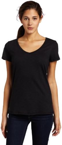 Horny Toad Women's Marley Short Sleeve Top, Black, Large