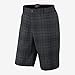 Nike Golf Mens Plaid Shorts - Black/Night Stadium 38