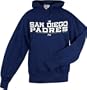 San Diego Padres Authentic Collection Stack Hooded Sweatshirt