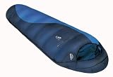 Niagara Kid Schlafsack Lestra, nachtblau/azur, RV links