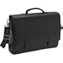 Bellino Leather Flap-Over Brief - Black