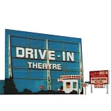 HO Laser-Cut Drive-In Theatre